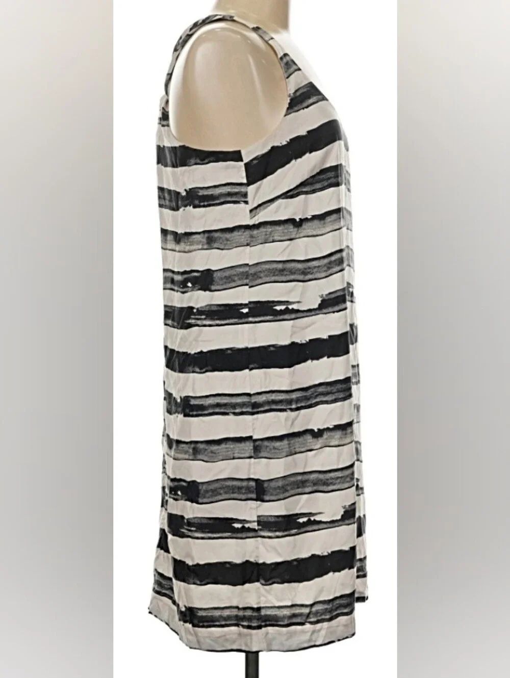 J. CREW 🐦 Striped Knee-length SILK SUN DRESS 🌞 Strappy & Sensuous BOHO 🌞 Sz 8